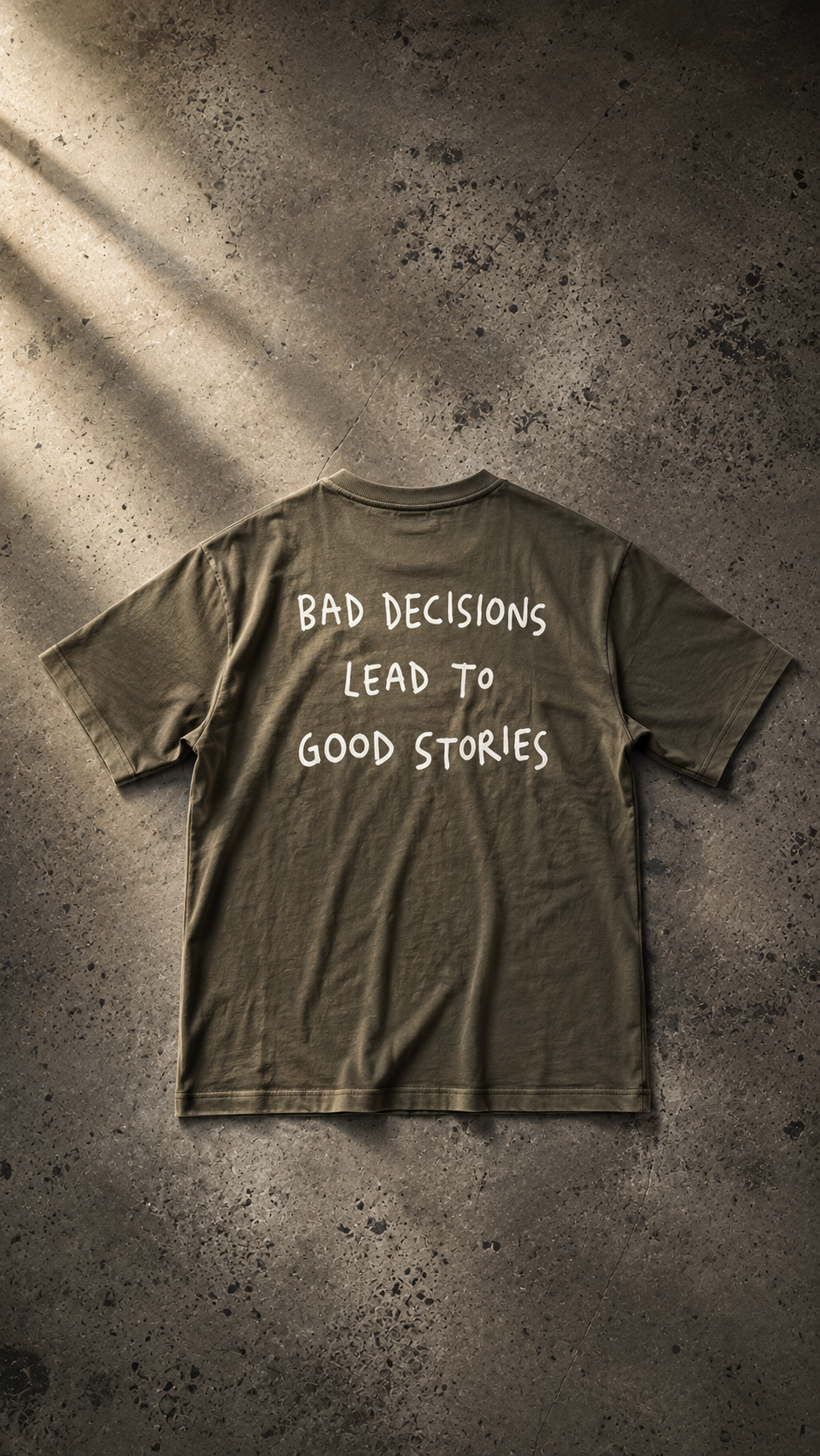 Tee BAD DECISION